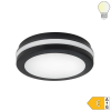 20W LED Deckenleuchte schwarz für Außenbereich CCT IP65