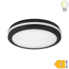 30W LED Deckenleuchte schwarz für Außenbereich CCT IP65