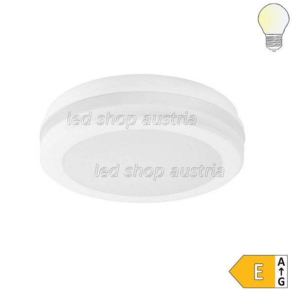 20W LED Deckenleuchte mit Bewegungsmelder weiß für Außenbereich CCT IP65