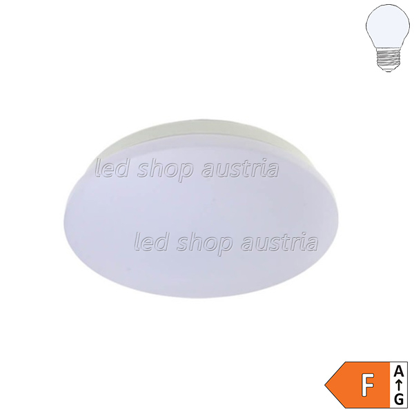 12W LED Deckenleuchte matt kaltweiß
