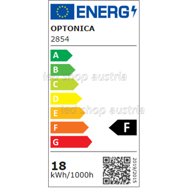 18W LED Deckenleuchte kristall warmweiß