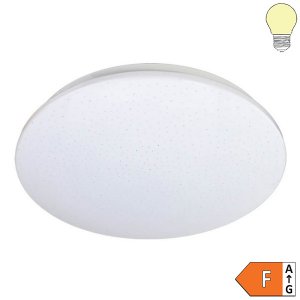 24W LED Deckenleuchte kristall warmweiß