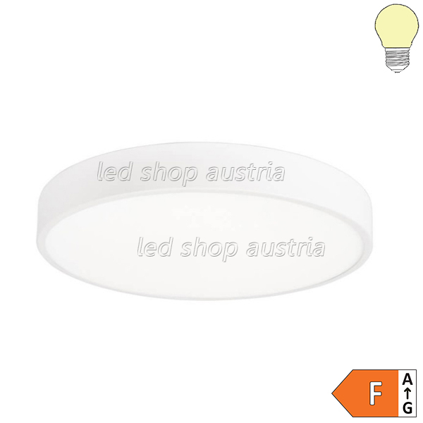 (Bild für) 30W LED Deckenleuchte rund weiß warmweiß
