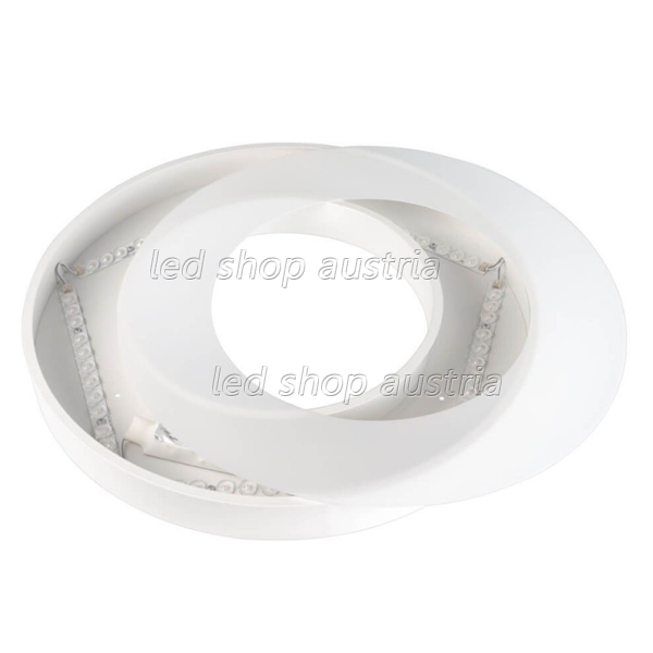 36W LED Deckenleuchte Design rund weiß warmweiß