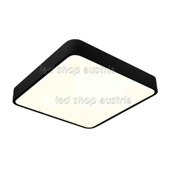 30W LED Deckenleuchte quadratisch schwarz neutralweiß
