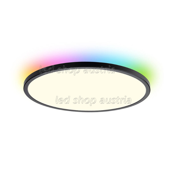 Deckenleuchte 18W schwarz RGB+CCT