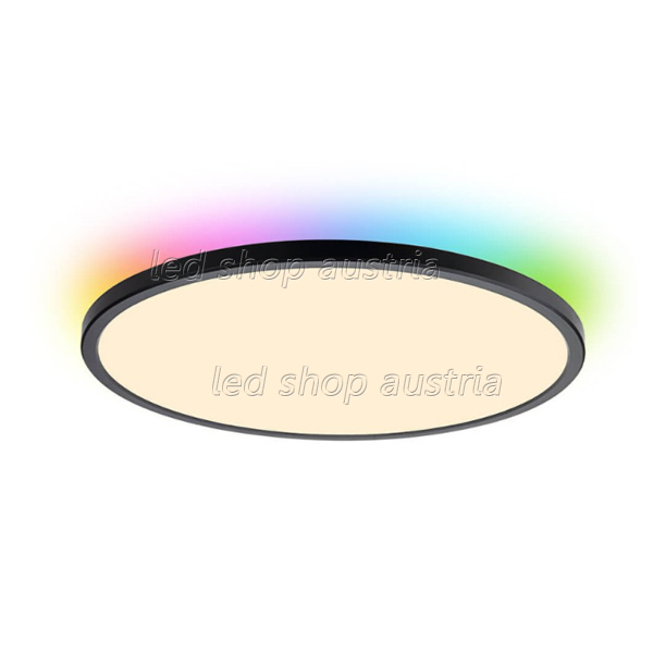 Deckenleuchte 18W schwarz RGB+CCT