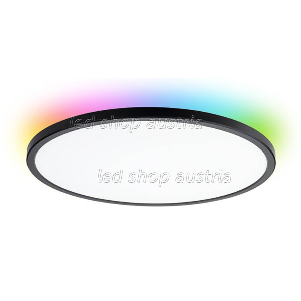 32W Deckenleuchte schwarz RGB+CCT