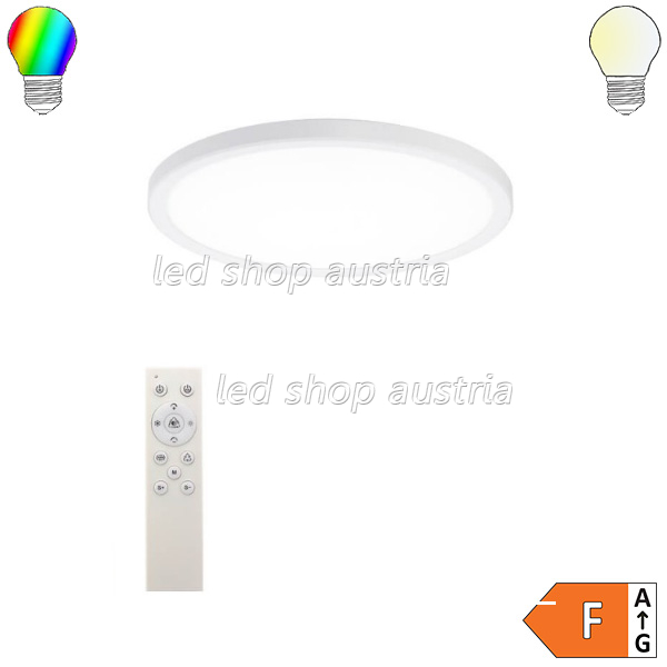 Deckenleuchte 18W weiß RGB+CCT