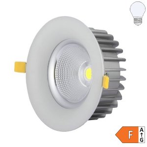 60W LED Downlight rund inkl. Trafo kaltweiß