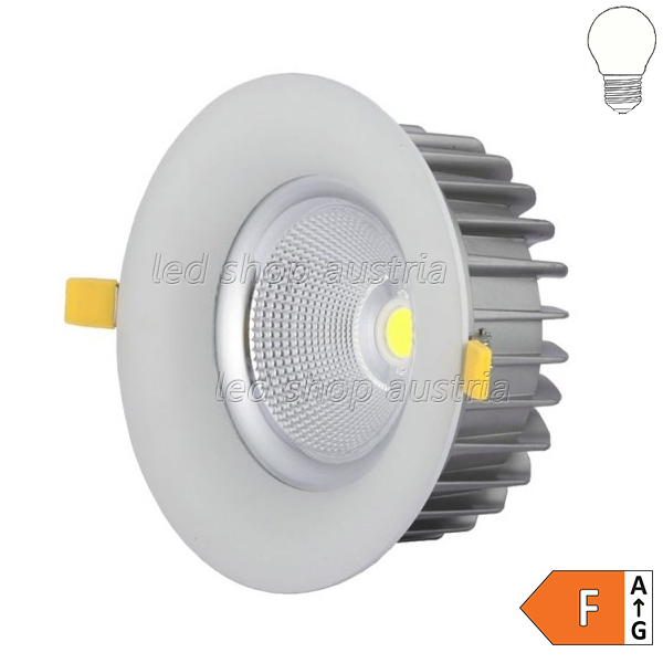 60W LED Downlight rund 60° inkl. Trafo TÜV neutralweiß