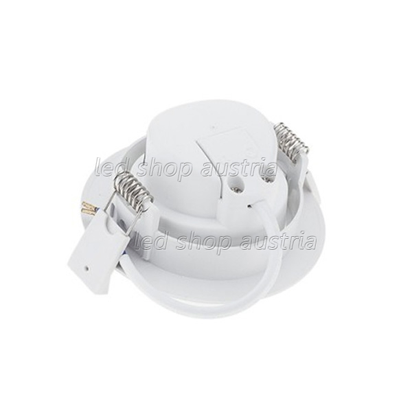 5W LED SMD Downlight rund schwenkbar inkl. Trafo neutralweiß