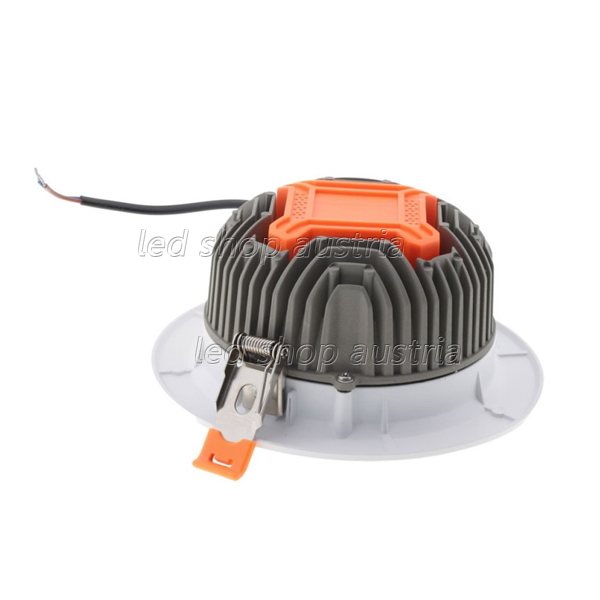 15W LED Downlight rund 145° inkl. Trafo TÜV warmweiß