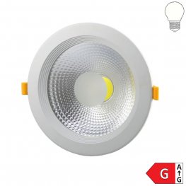 20W LED Downlight rund 145° inkl. Trafo TÜV neutralweiß