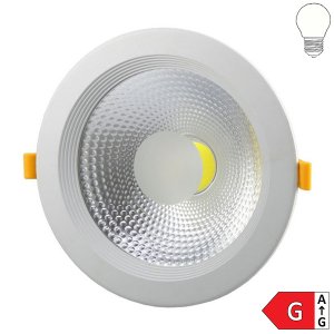 30W LED Downlight rund inkl. Trafo TÜV neutralweiß