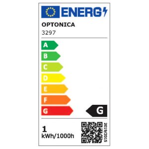 Möbeleinbauspot 230V 1W weiß rund warmweiß