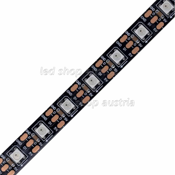 (Bild für) LED Strip DIGITAL 60SMD/m 5VDC 16W/m 5m Rolle RGB