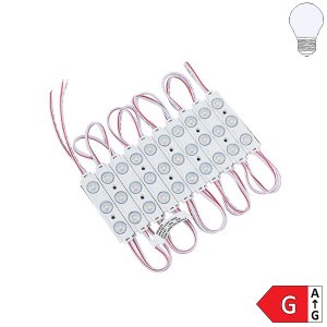 12V LED SMD 2835 Modul 1,5W IP65 SET 20Stk kaltweiß