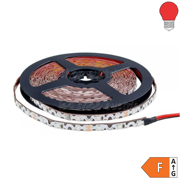 S-Type LED Strip 2835 60SMD/m 7,2W/m 12V LED Streifen 5m rot