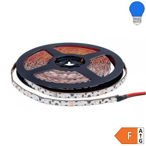 S-Type LED Strip 2835 60SMD/m 7,2W/m 12V LED Streifen 5m blau