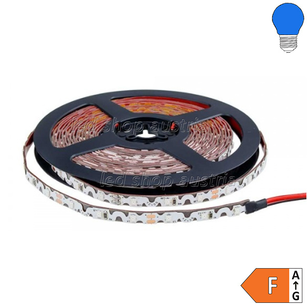 S-Type LED Strip 2835 60SMD/m 7,2W/m 12V LED Streifen 5m blau