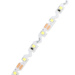 60SMD/m 7,2W/m 12V LED S-Streifen 2835 5m spritzwassergeschützt kaltweiß