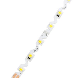 60SMD/m 7,2W/m 12V LED S-Streifen 2835 5m spritzwassergeschützt warmweiß