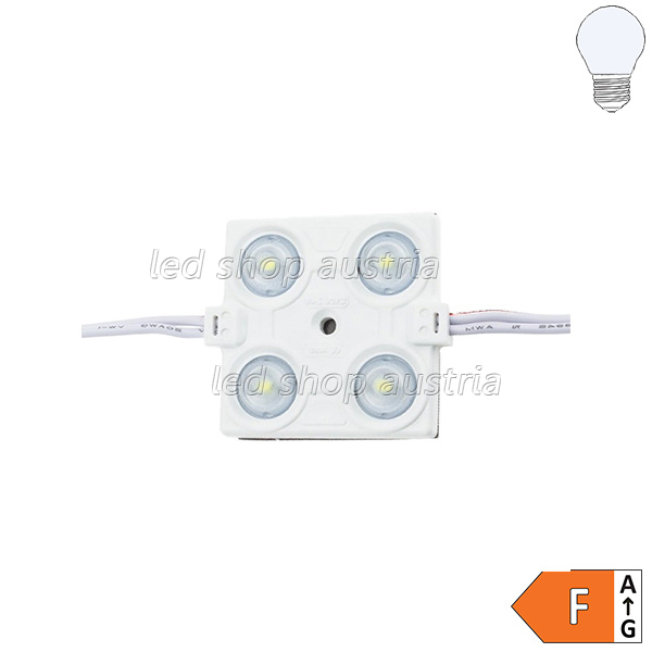 12V LED SMD 2835 Modul 2,4W IP65 SET 20Stk kaltweiß