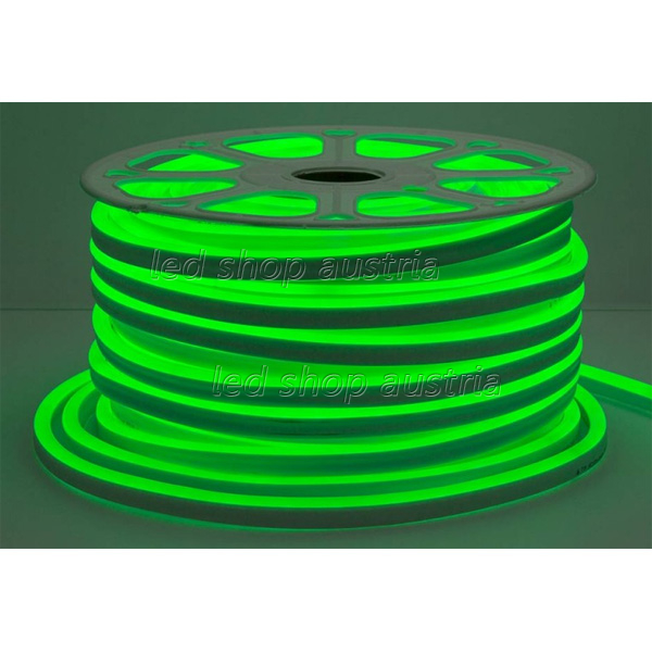 NEON Flex LED Strip 230V 8,5W/m GRÜN 1m