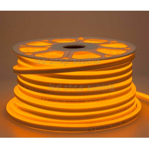 NEON Flex LED Strip 230V 8,5W/m AMBER 1m