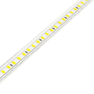 230V Outdoor LED Strip 10W/m 120 SMD 5730 1m kaltweiß