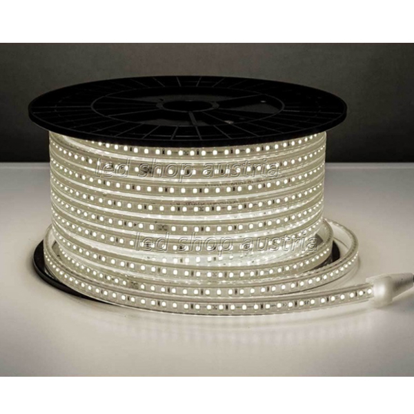 230V Outdoor LED Strip 10W/m 120 SMD 5730 1m kaltweiß