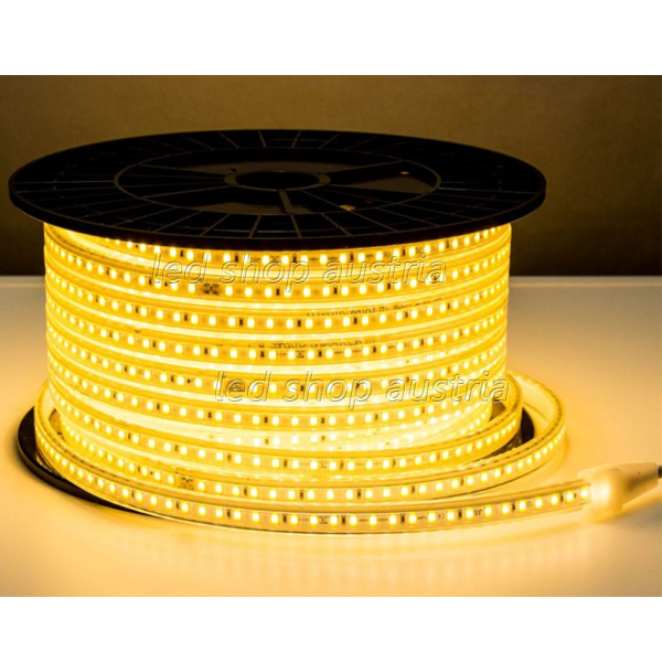 230V Outdoor LED Strip 10W/m 120 SMD 5730 1m warmweiß