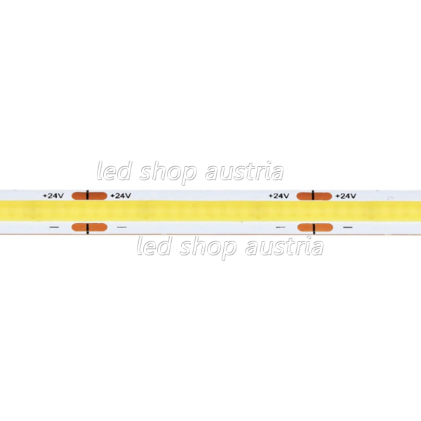 LED COB Strip 24V 320SMD/m 10W/m CRI90+ 5m selbstklebend kaltweiß