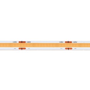 LED COB Strip 24V 320SMD/m 10W/m CRI90+ 5m selbstklebend warmweiß