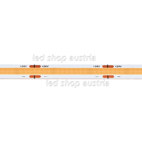 LED COB Strip 24V 512SMD/m 12W/m CRI90+ 5m selbstklebend warmweiß