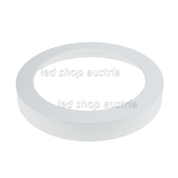 Aufbaurahmen KIT für 24W LED Einbauleuchte Slim Rund CCT Farbwechsel IP44