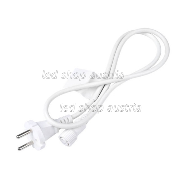 Lichterkette weiß mit E27 Fassung 10 Stk. 5 Meter IP65