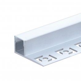 LED Fliesen- Randprofil ALU FLOOR-O 2000mm SET