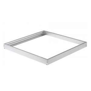 LED Panel Rahmen 620x620mm Aluminium Weiß