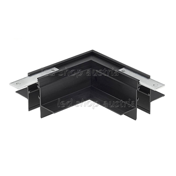 Eckstück Einbau V2 für 48V Stromschiene Magnetic Line R15 schwarz