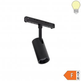 6W LED Spot für 48V Stromschiene Magnetic Line R15 schwarz warmweiß