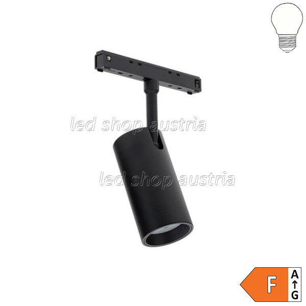 10W LED Spot für 48V Stromschiene Magnetic Line R15 schwarz neutralweiß
