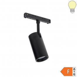 10W LED Spot für 48V Stromschiene Magnetic Line R15 schwarz warmweiß