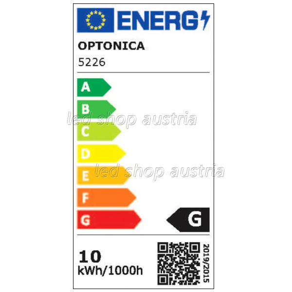 10W LED Leuchte 30cm für 48V Stromschiene Magnetic Line R15 schwarz warmweiß