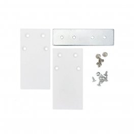 Endkappen für 48V Stromschiene Magnetic Line R35 weiß