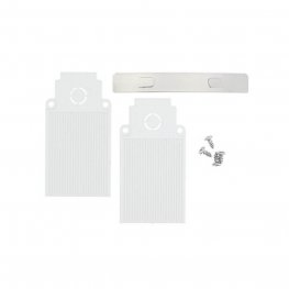 Endkappen für 48V Stromschiene Magnetic Line R35 Einbau weiß