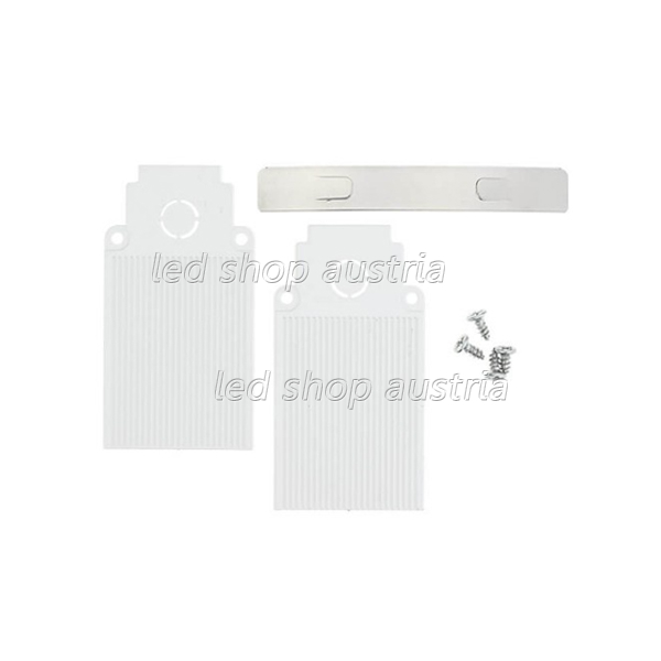 Endkappen für 48V Stromschiene Magnetic Line R35 Einbau weiß
