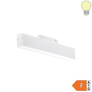 12W LED Leuchte 30cm für 48V Stromschiene Magnetic Line R35 weiß warmweiß