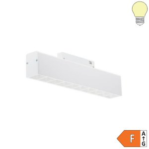 20W LED Strahler 10-flammig für 48V Stromschiene Magnetic Line R35 weiß warmweiß